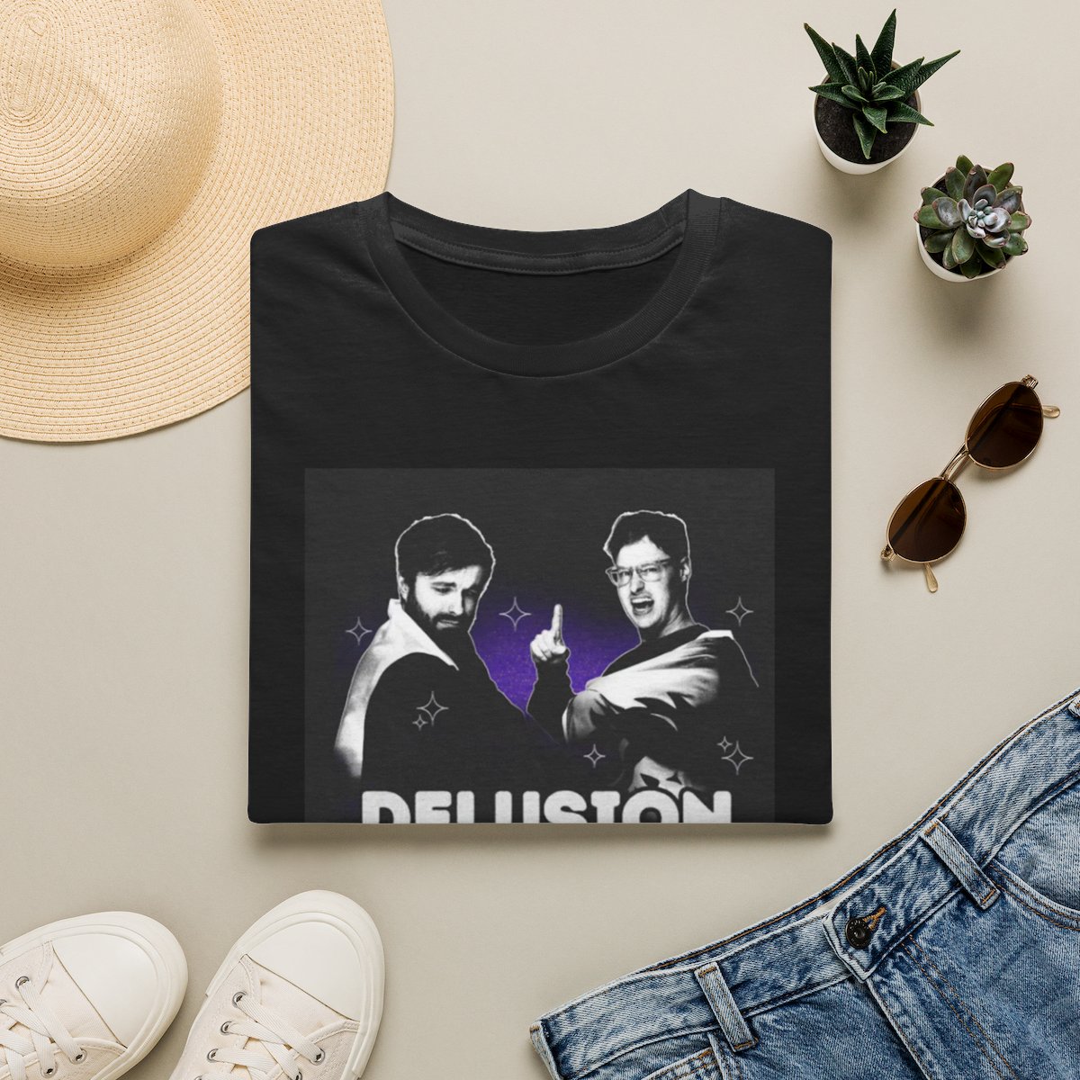 Delusion Tour T-Shirt | Comedy Duo Graphic Tee | Matt & Tommy P1
